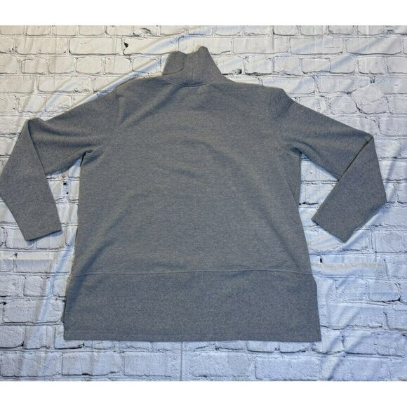 Ariat® Ladies R.E.A.L.™ Funnel Heather Grey Sweater 10037340 Size XXL - Picture 3 of 12